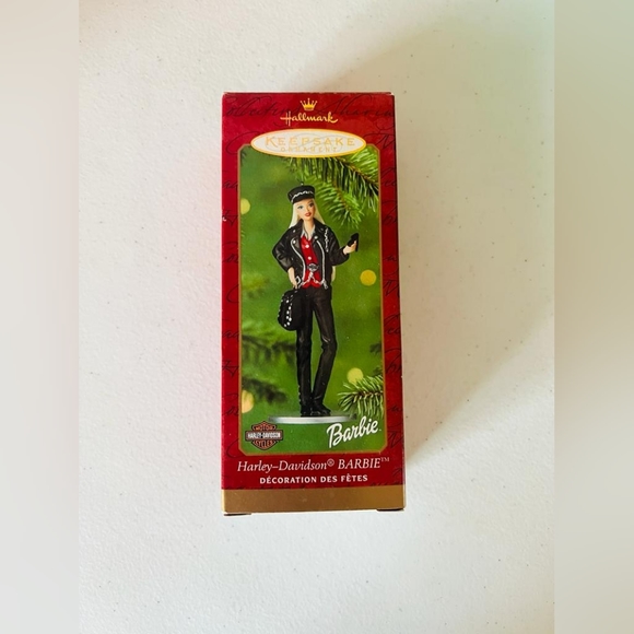 Hallmark Other - Harley-Davidson barbie ornament hallmark ornament